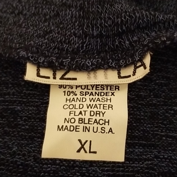 Blue Shrug Open Sweater by Liz in LA EUC - Picture 3 of 4